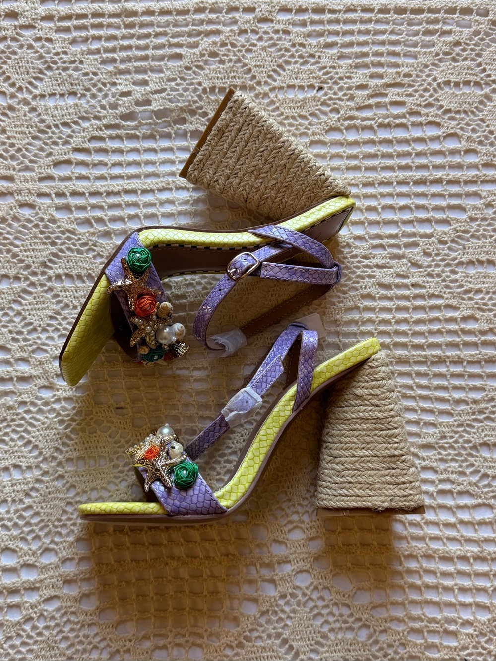 Betsey Johnson Mermaidcore Karsyn Lime Multi - Picture 4 of 11